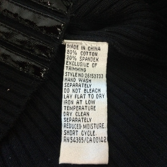 Bianca Nygard size 10/12 Faux Leather Accents - Picture 4 of 5